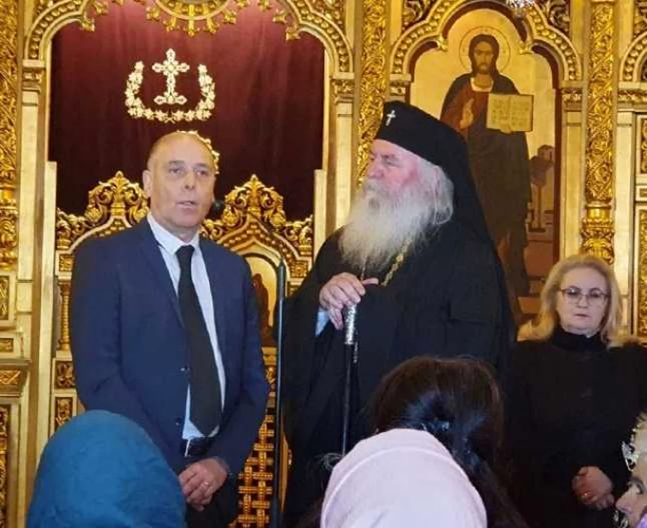 Medicul Virgil Musta a fost invitat de mitropilitul Ioan al Banatului să vorbească enoriaşilor despre coronavirus FOTO Opiniatimisoarei.ro