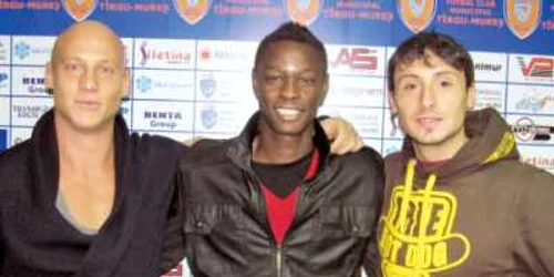 Donadoni, Issa Ba şi Sosa (de la stânga la dreapta) formează „tripleta“ cu care Sabău speră să salveze echipa de la retrogradare