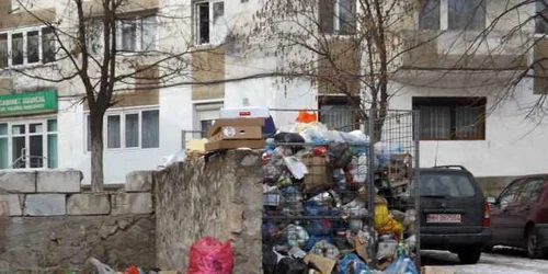 s-a ridicat gunoiul de la Orsova FOTO Alexandra Georgescu