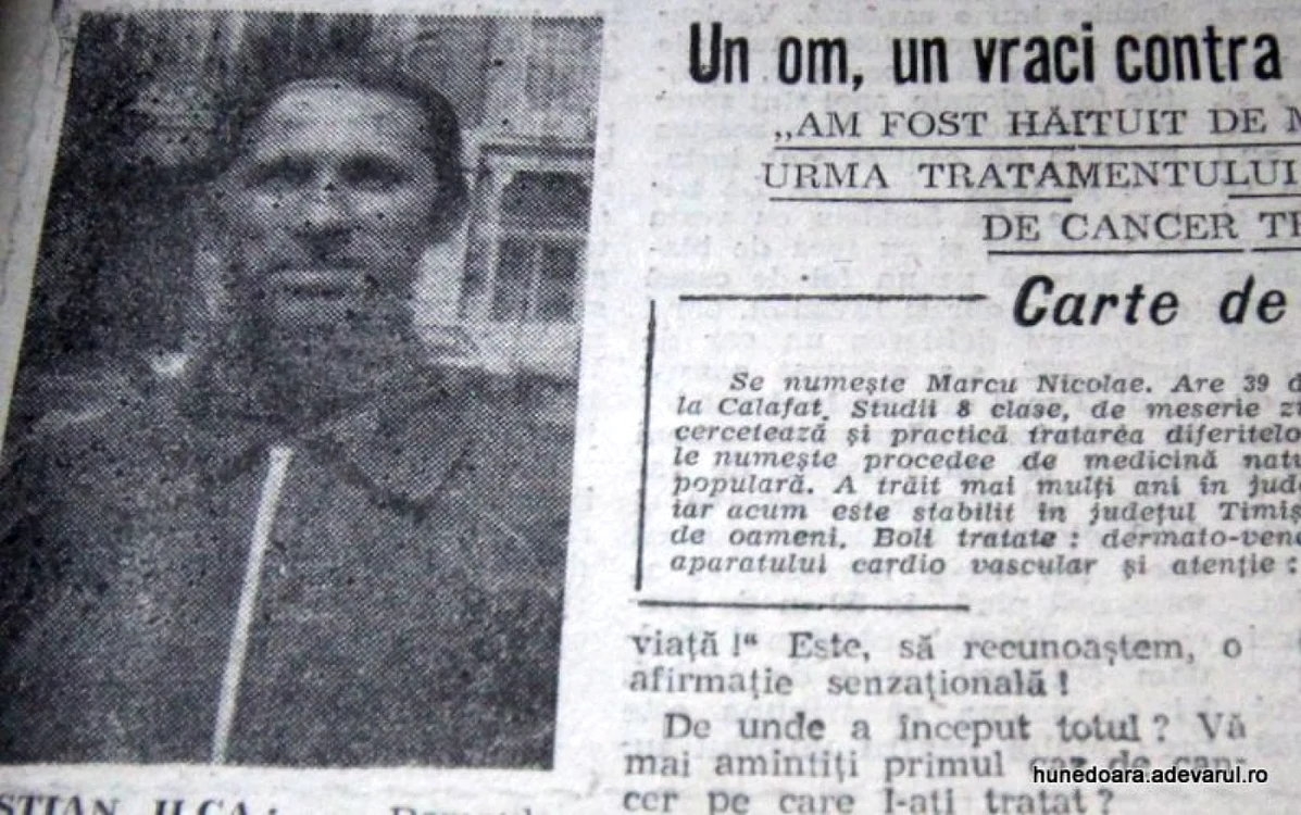 Vraciul din Deva s-a dovedit a fi un escoc. FOTO: Biblioteca Deva.