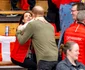 Prinţul Harry, Prinţesa Marie şi Prinţul Joachim la Invictus. FOTO: Profimedia