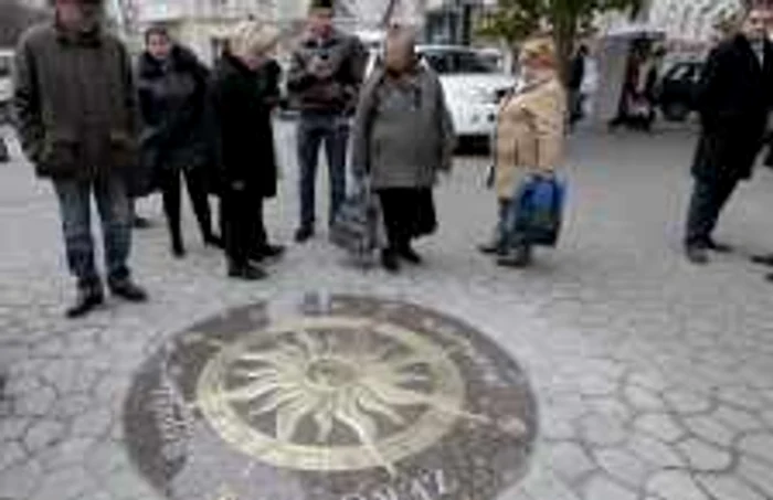 Kilometrul Zero la Chisinau. FOTO Tudor Iovu