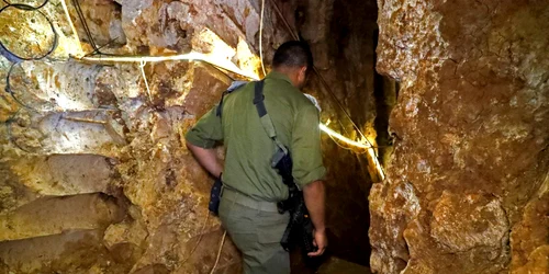 tuneluri hezbollah/ FOTO:IDF