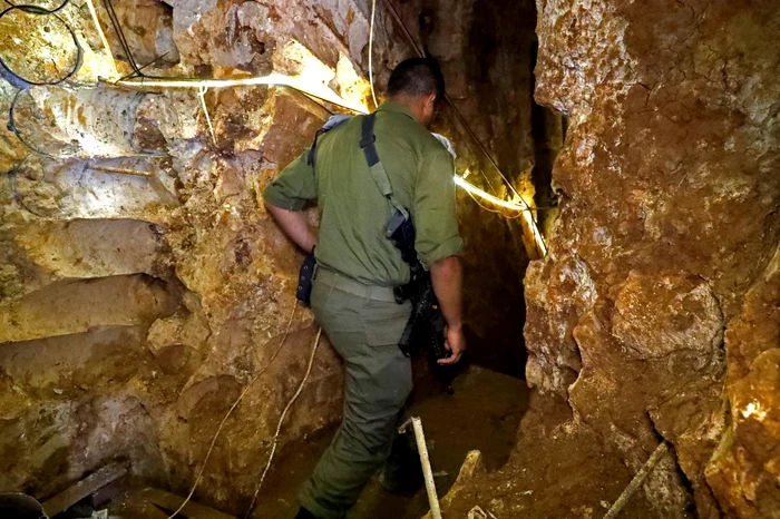 Tuneluri ale Hezbollah descoperite de israelinei/ FOT:IDF
