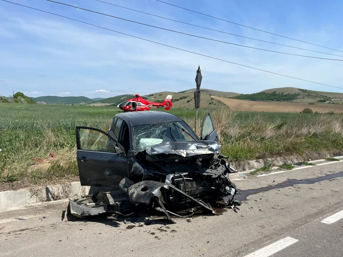 Accident ucraineni Tulcea FOTO ISU