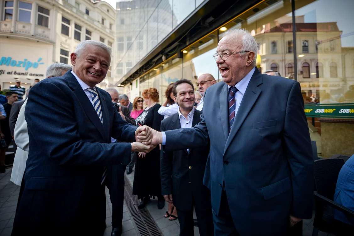 Sorin Oprescu a glumit împreună cu Alexandru Arşinel