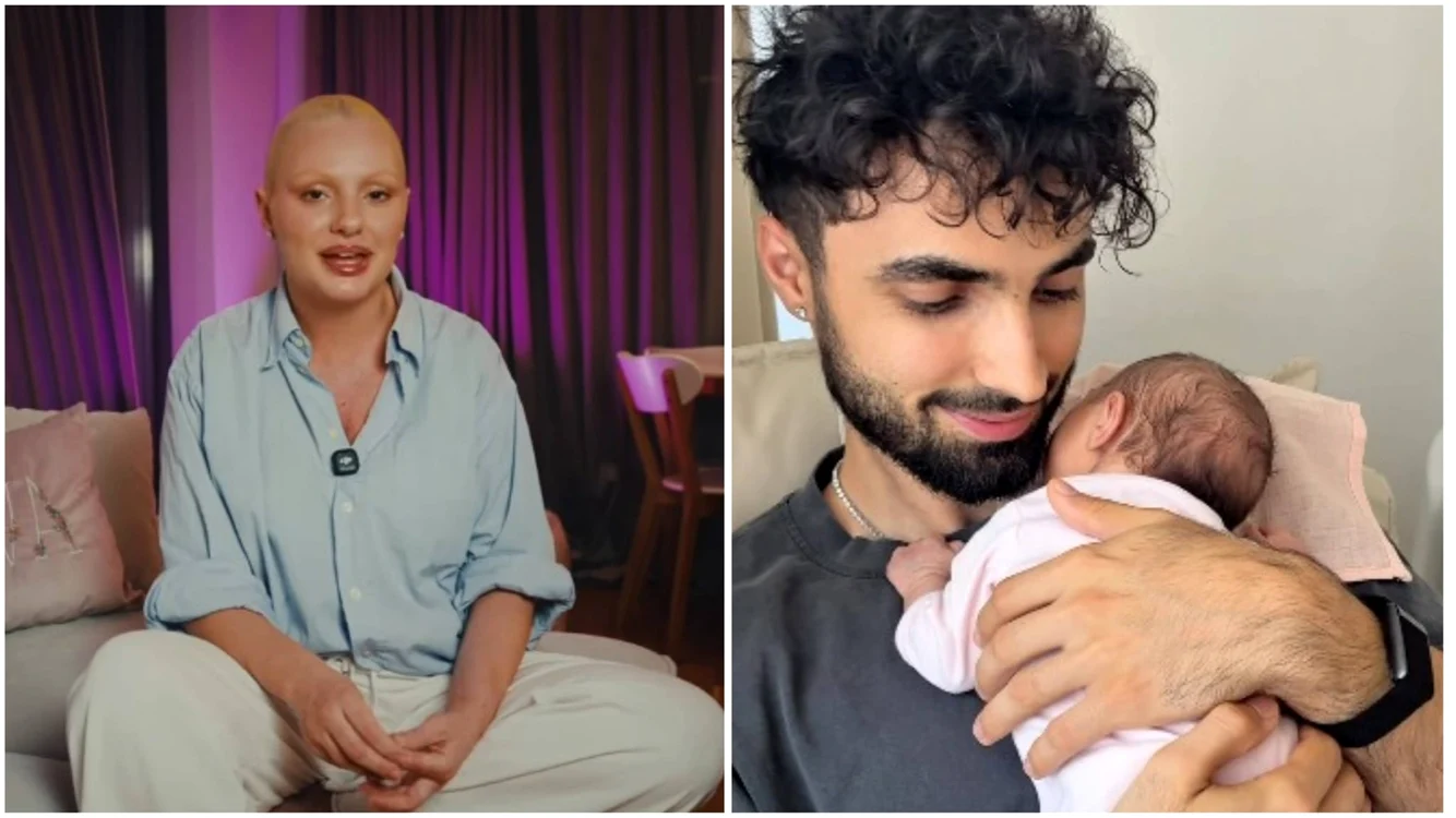  Alexandra Stan și Ștefan Oprea au devenit părinții Evei. 