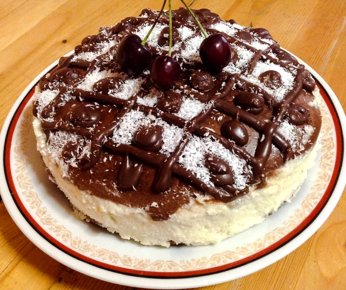 Prăjitură cu cremă de cocos