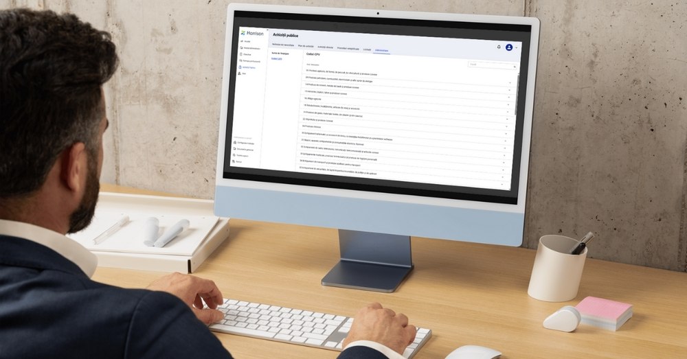 Harrison lansează un nou modul digital care simplifică achizițiile publice și reduce birocrația
