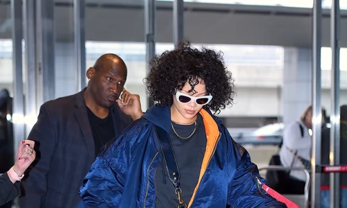 Rihanna is spotted at JFK Airport in New York City jpeg