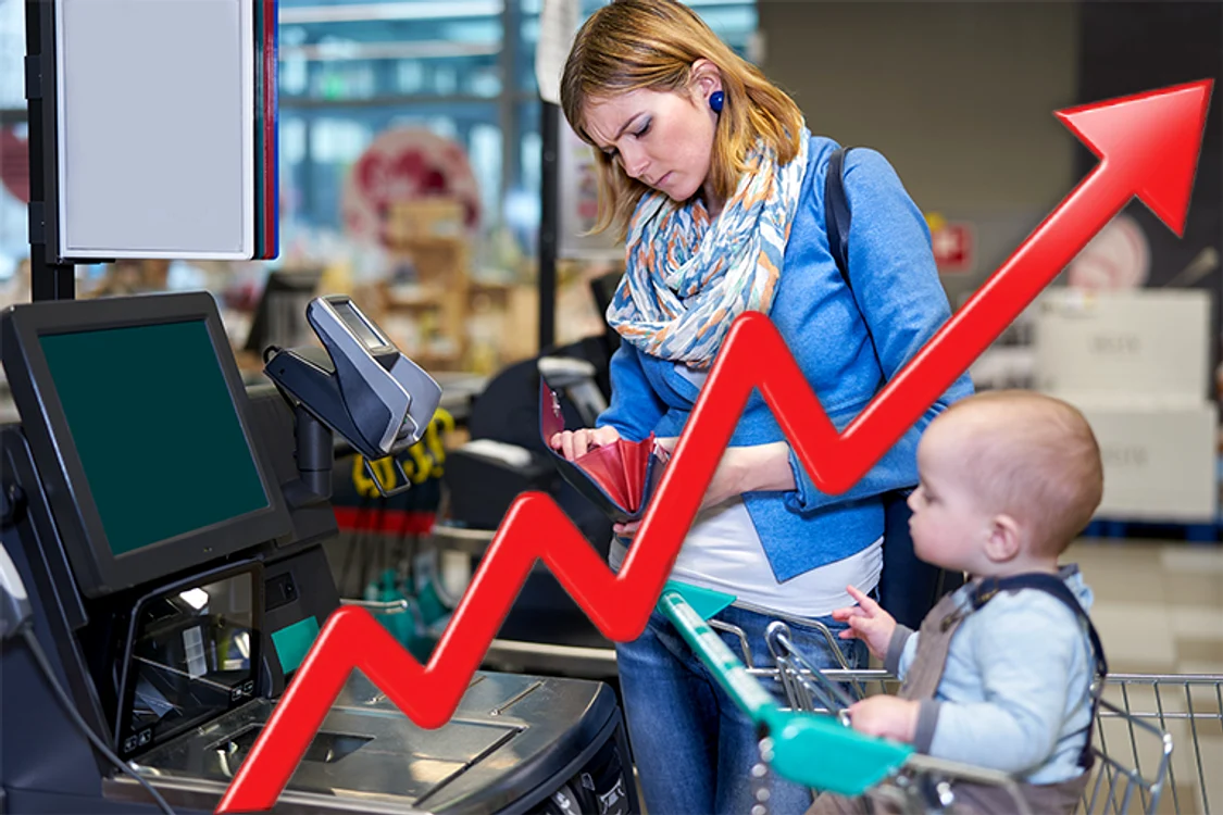 Deși oficial inflația e de aproape 15%, prețurile au crescut mult mai mult, spun gospodinele
