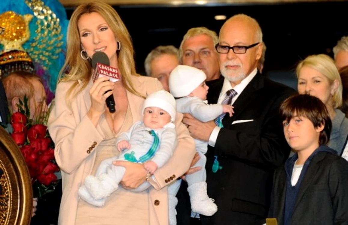 Celine, Rene-Angelil și copiii lor în 2011foto: Arhiva personală