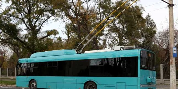 Noile troleibuze care vor circula la Galaţi FOTO Transurb SA