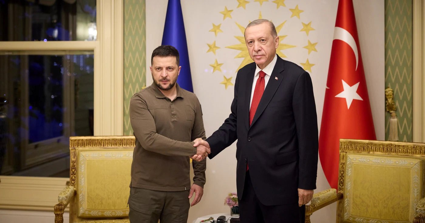 Volodimir Zelenski și Recep Tayyip Erdogan Foto: Arhivă