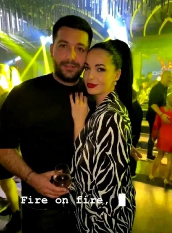 Bărbatul misterios alături de care Deea Maxer a apărut într-un club din București / foto: Instagram
