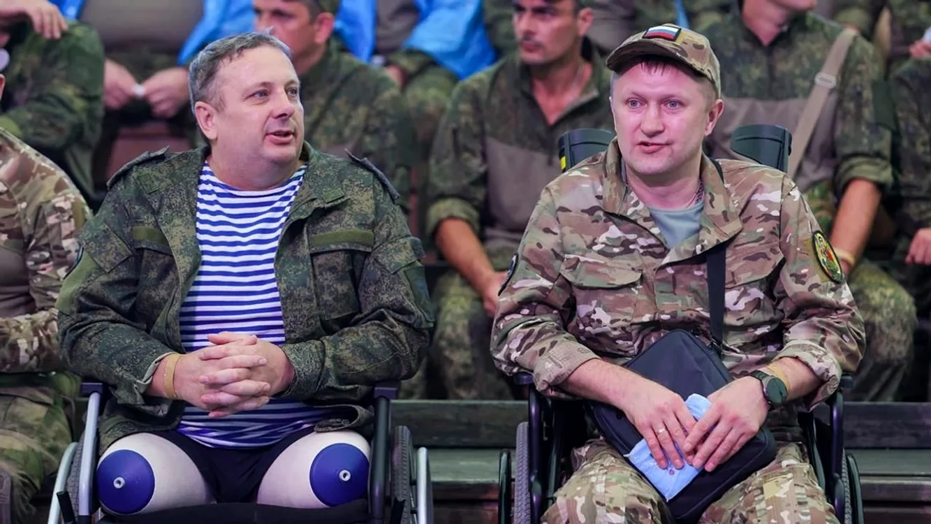 Militar rus ce și-a pierdut un picior în Ucraina
