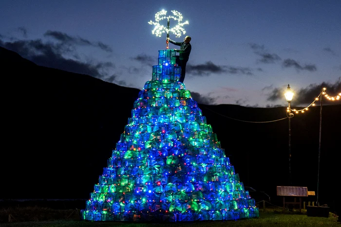 Bradul de Crăciun din Ullapool (Foto: Profimedia)