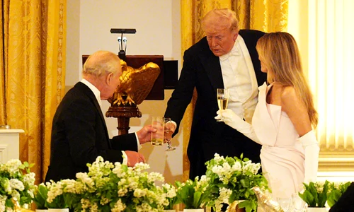 Charles, Trump, Camilla, Melania, dineul de stat, Profimedia (3) jpg