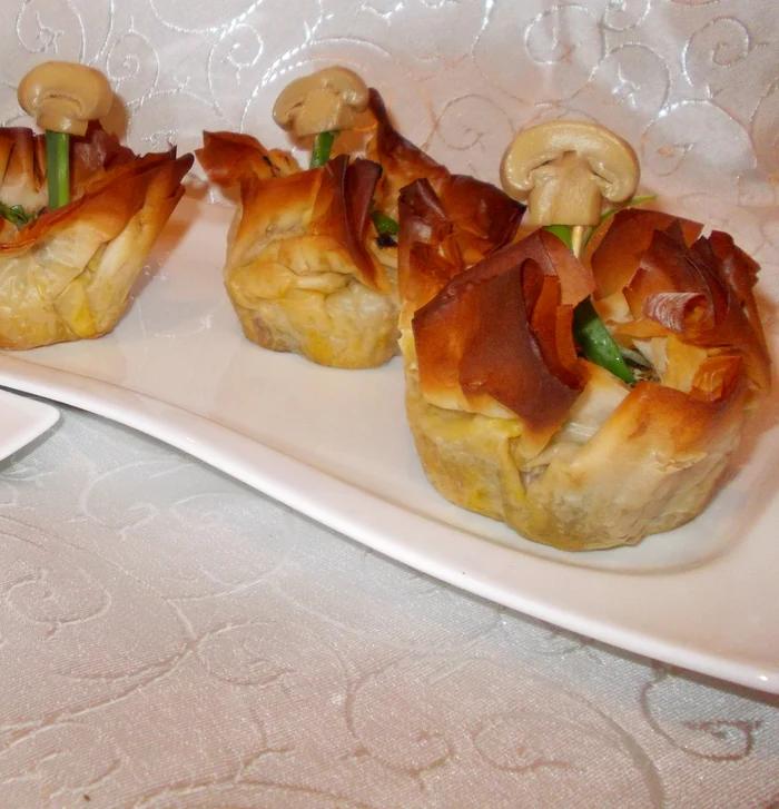 Coșulețe de ciuperci