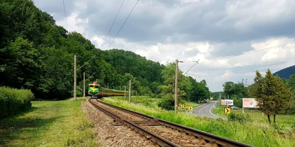 Tren particulare Astra Trans Carpatic spre Constanţa podul de la Cernavodă Sursa Facebook ATC