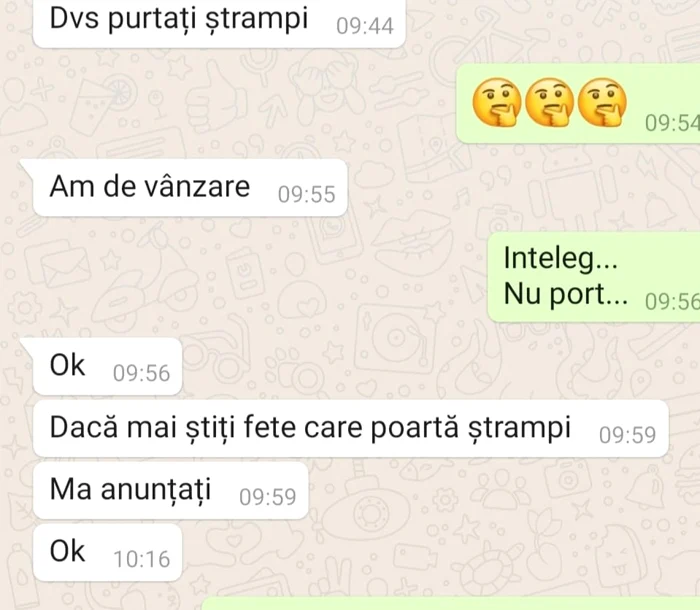 mesaj hărţuire