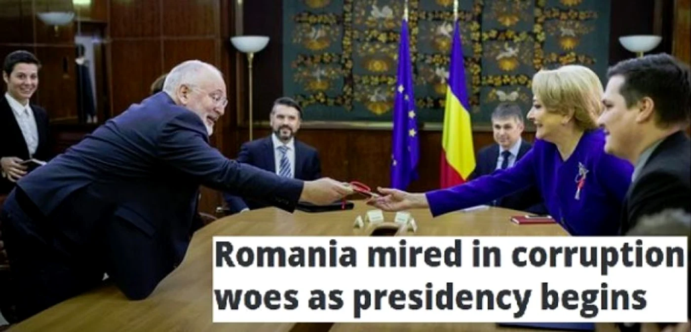 Capturi din titlurile presei internaţionale despre preşedinţia României în frunctea Consiliului UE