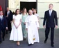 Regina Letizia, Regele Felipe și fiicele lor, Prințesa Leonor și Infanta Sofia la întâlnirea cu Papa Leon FOTO FOTO Casa Regală spaniolă (46) jpg