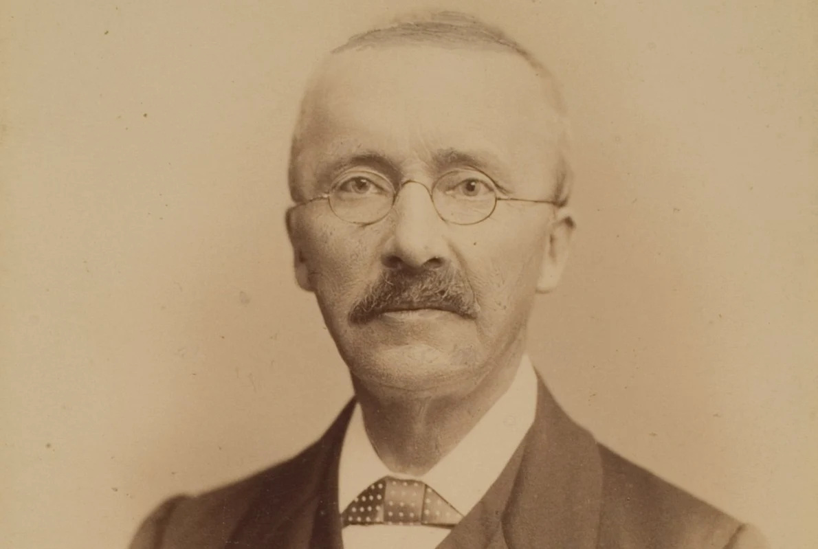 Heinrich Schliemann (foto: Universitätsbibliothek Heidelberg)