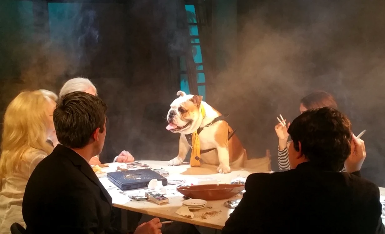 Udo a interpretat rolul "buldogului" Vasile Blaga la Cronica CârcotaşilorFoto: Prima TV
