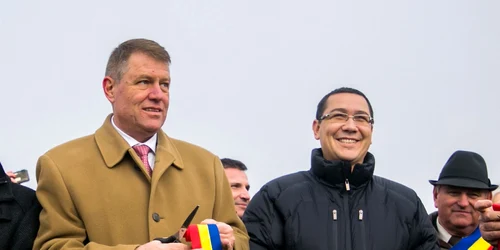 Victor Ponta Klaus Iohannis FOTO Mediafax