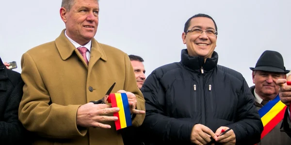 Victor Ponta Klaus Iohannis FOTO Mediafax
