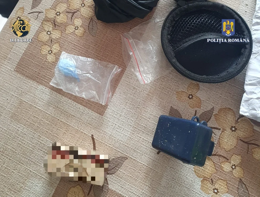 Drogurile găsite în Olt SURSA Poliția Română