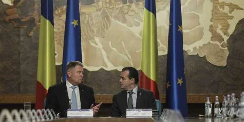 Şedinţă Guvern - Klaus Iohannis - Ludovic Orban / FOTO Inquam Photos / Octav Ganea / 6 nov 2019