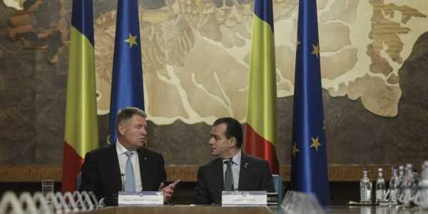 Şedinţă Guvern - Klaus Iohannis - Ludovic Orban / FOTO Inquam Photos / Octav Ganea / 6 nov 2019