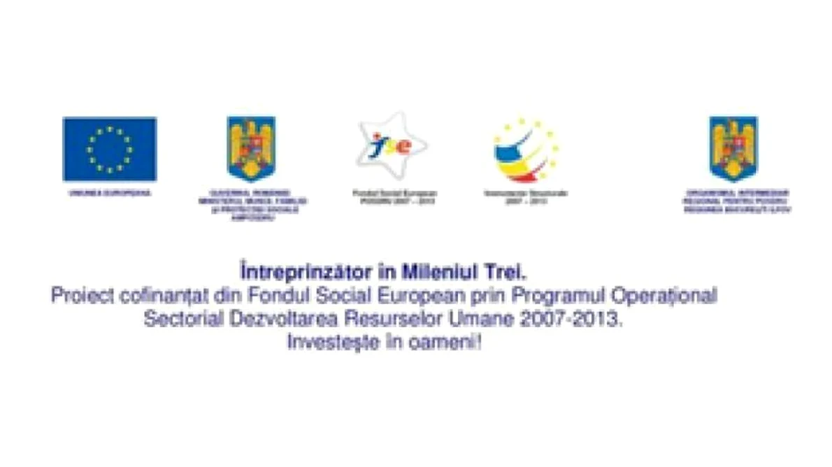 „ÎNTREPRINZĂTOR ÎN MILENIUL TREI” SPRIJINĂ ÎNFIINŢAREA DE NOI AFACERI jpeg