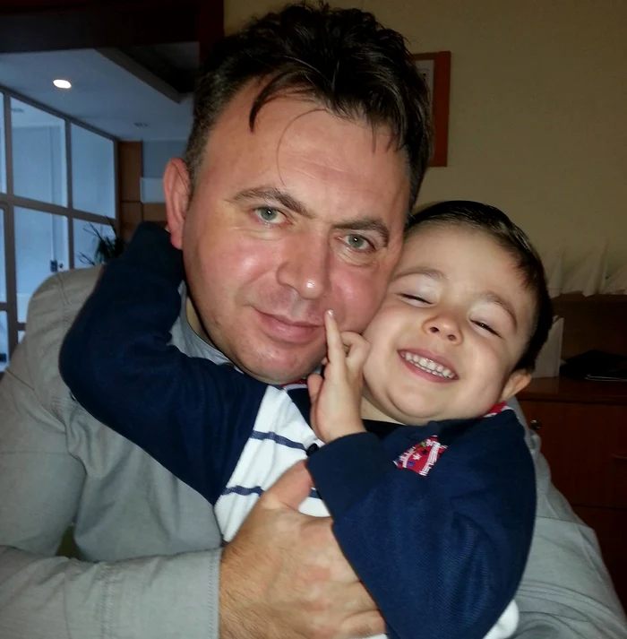 Nelu Tătaru și fiul său, Teodor Ioan