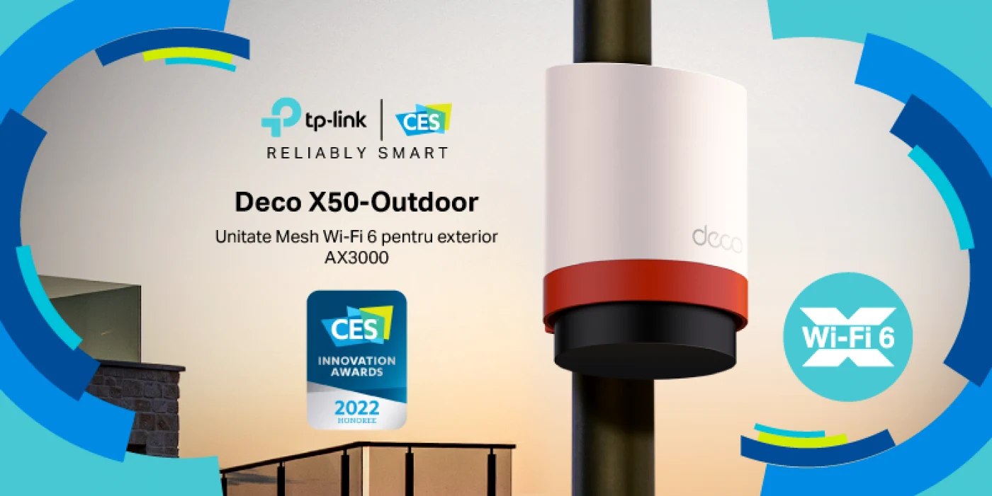 Sistemul mesh Deco X50 outdoor