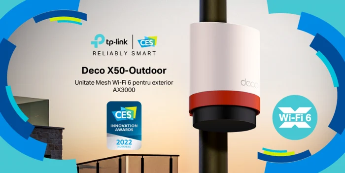 Sistemul mesh Deco X50 outdoor