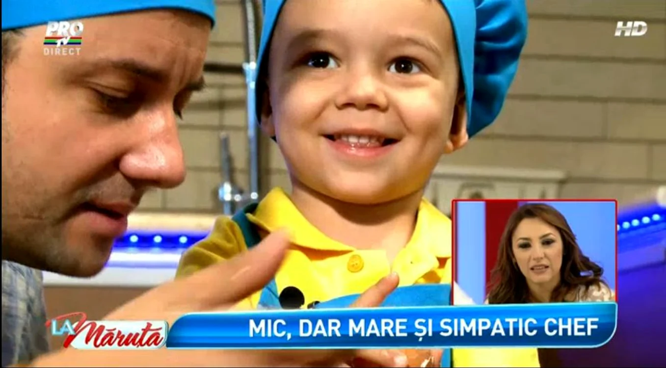 David a gătit alături de tatăl său