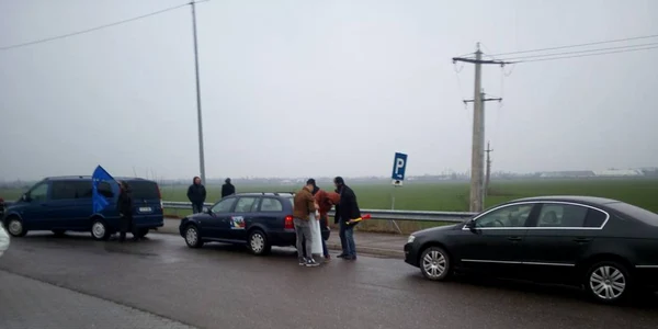 Protestatari constanteni in drum spre Bucuresti FOTO Facebook Sorin Belu