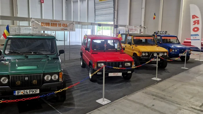 Cornel Bojan a adus la SAB 2023 patru dintre mașinile din colecție