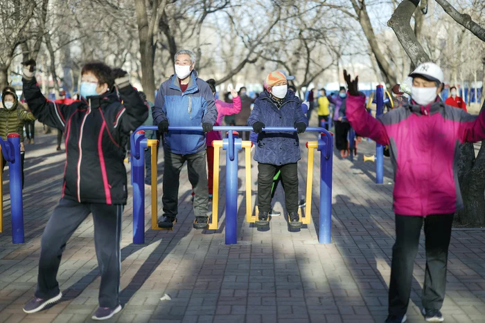 Chinezii sunt dornici de sport după lunga carantină