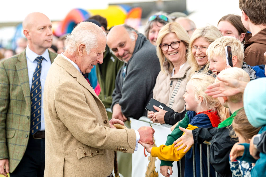 Regele Charles la Jocurile Mey Highland de la John O'Groats Park pe 03 august 2024 în Edinburgh, Scoția, GettyImages (6) jpg