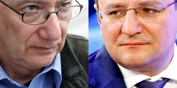 COLAJ pentru articol Radu Ioanid si George Maior FOTO Adevarul