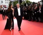 Alain Delon și fiica sa, Anouchka, pe covorul roșu de la Cannes. FOTO: Profimedia