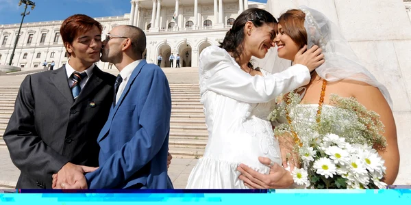Mai multe state din Europa au legalizat deja uniunile între persoane de același sex FOTO: AFP