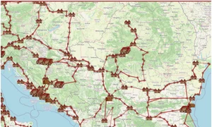 intrument harta infrastructura imperiul roman jpg