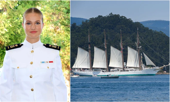 Prințesa Leonor va naviga ca pe vremuri cu nava Elcano   Escuela Naval Militar de Marin jpg