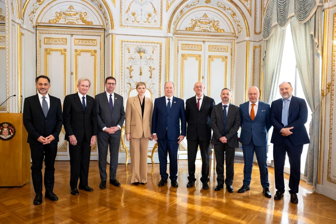 Charlene și Albert de Monaco la evenimentul de înfrățire a orașelor