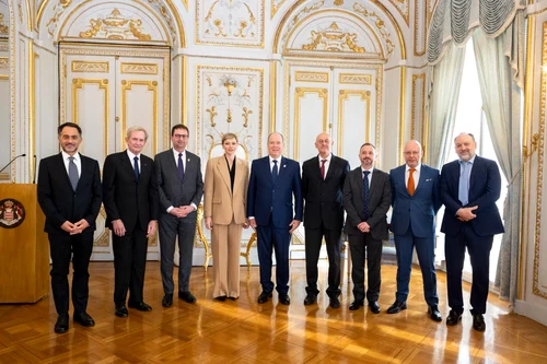 Charlene și Albert de Monaco la evenimentul de înfrățire a orașelor
